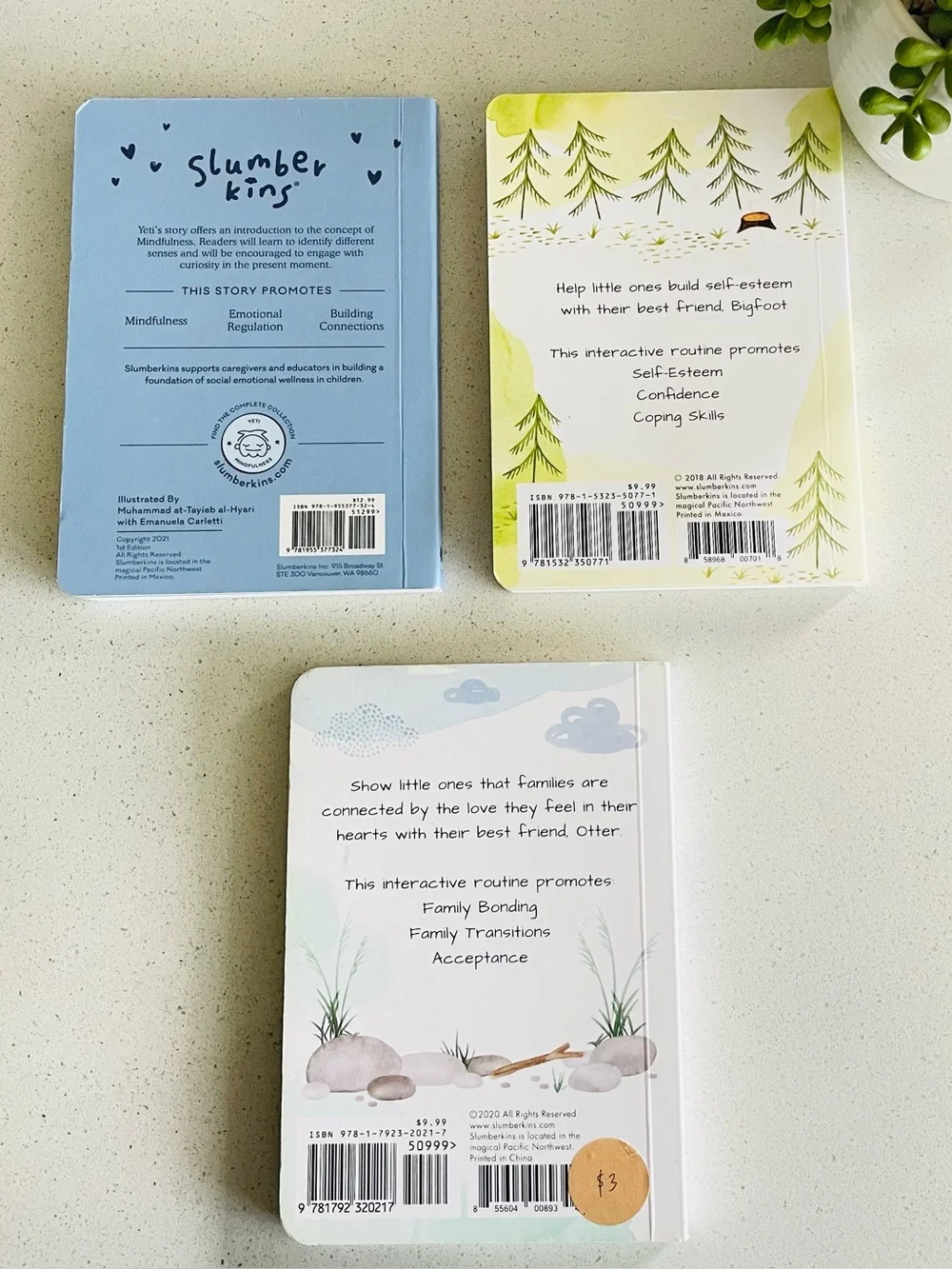 Slumberkins Emotional Learning Books